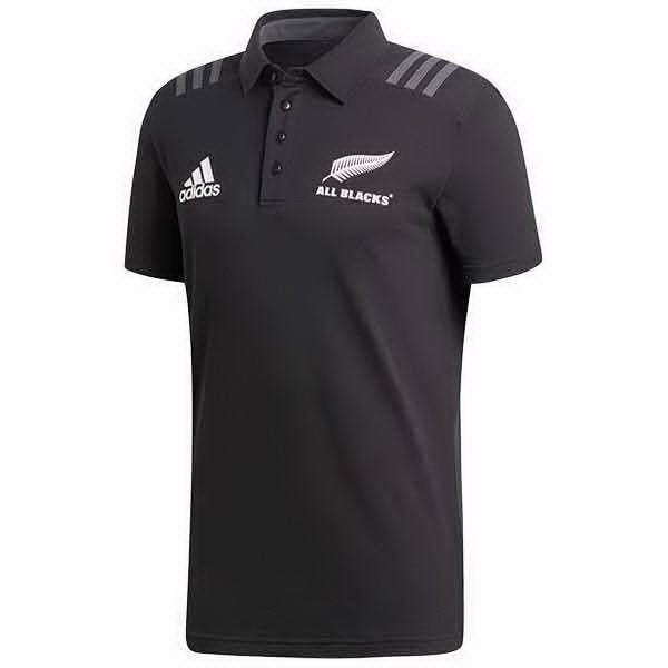 Tailandia Camiseta All Blacks Polo 2018 Negro